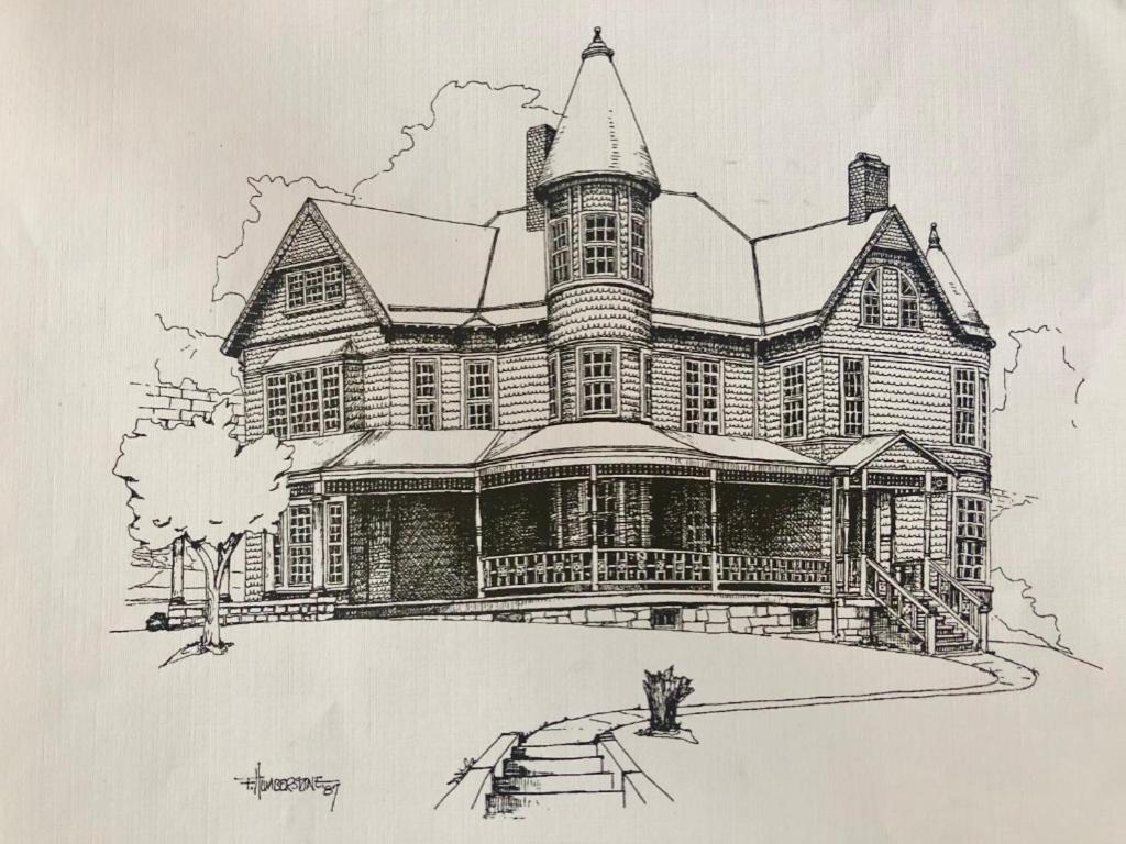 The Hancock House Bed & Breakfast Inn ダビューク エクステリア 写真